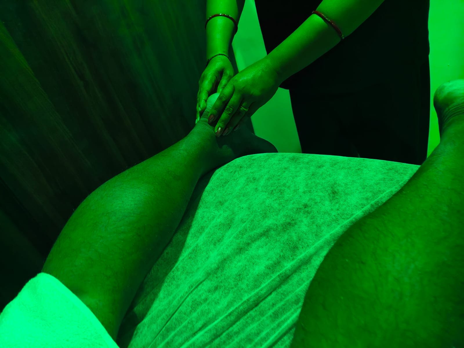 cream massage
